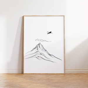 Above Mount Silence