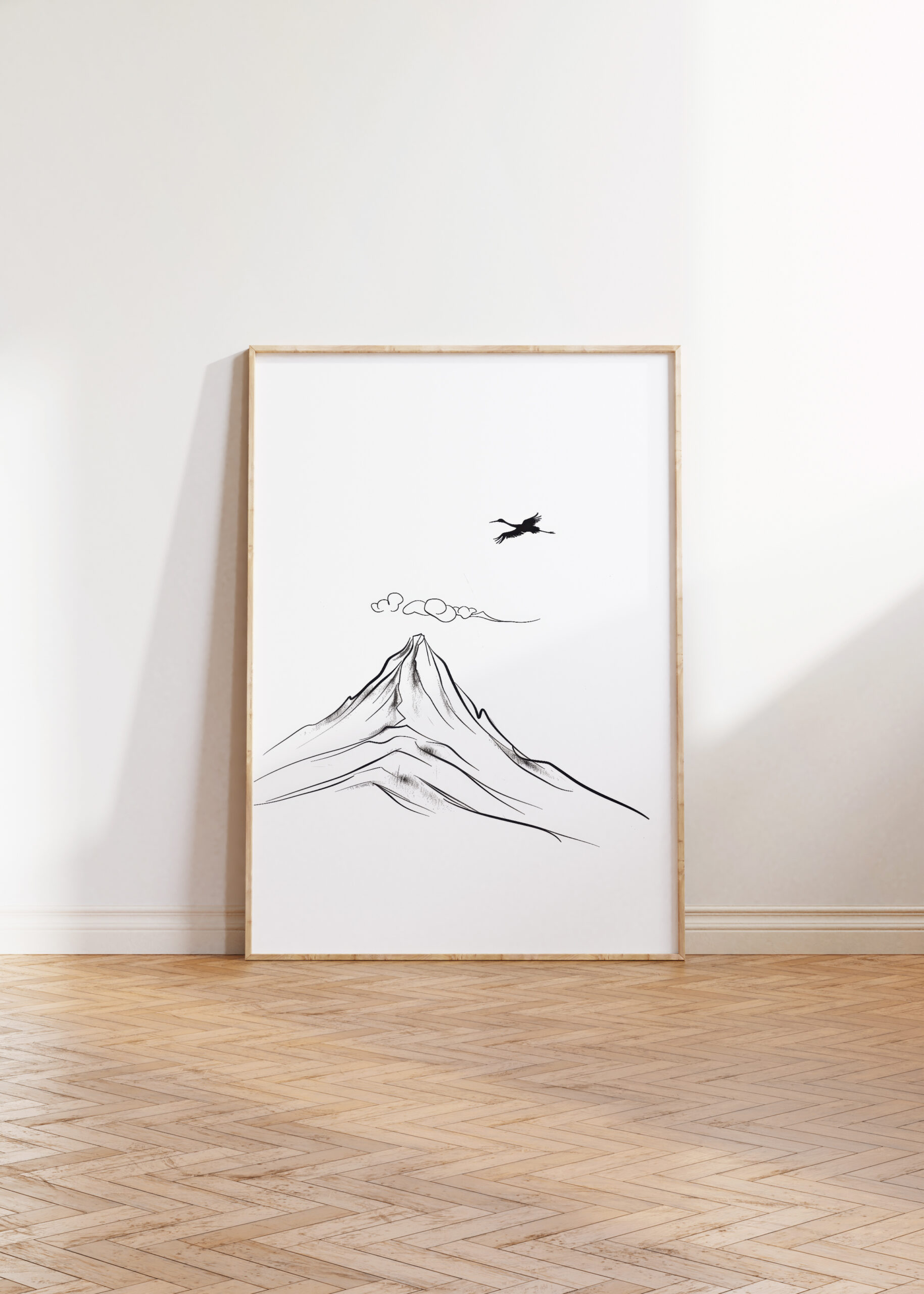 1PeamineMockupA1Above Mount Silence – Crane Over Peak Above Mount Silence